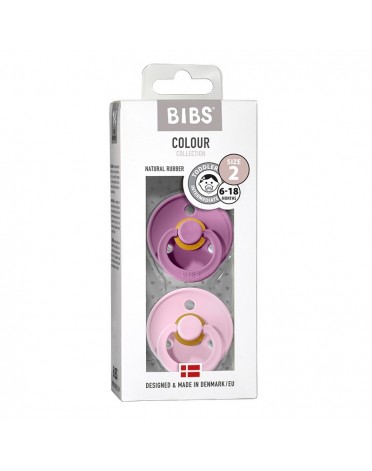 BIBS Colour – 2 kpl, Koko 1 (0–6 kk), Pyöreä – Lateksi