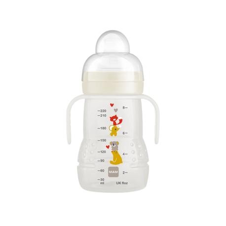 MAM, Trainer-ensimuki, 220 ml, Blue