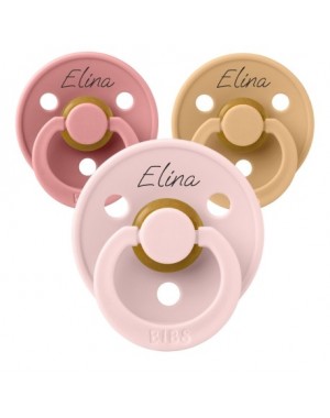 BIBS Colour, Koko 1 (0–6 kk), Pyöreä – Lateksi, Tutti nimellä