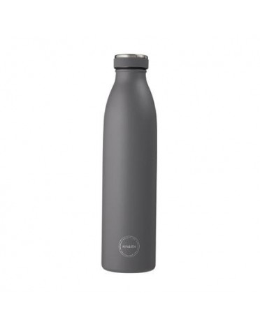 AYA&IDA, Drinking Bottle, Juomapullo kierrekorkilla, 750 ml, Dark Grey