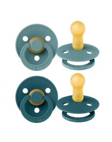 BIBS Colour – 2 kpl, Koko 2 (6+ kk), Pyöreä – Lateksi