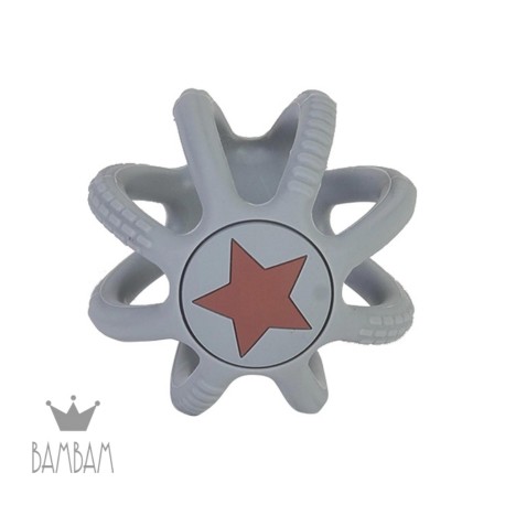 BAMBAM Silikonipallo, Grey