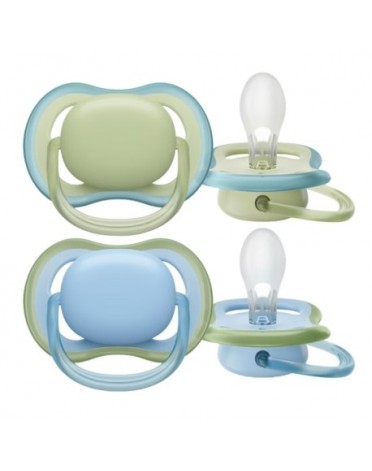 PHILIPS AVENT Ultra Air, Str. 1 (0-6 mdr.), Symmetrisk - Silikone