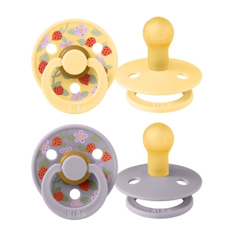 BIBS X LIBERTY, Colour 2-pack, Koko 1 (0-6 kuukautta), Pyöreä - Lateksi
