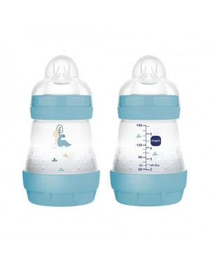 MAM, Easy Start Anti-Colic -tuttipullo, 160 ml, Blue