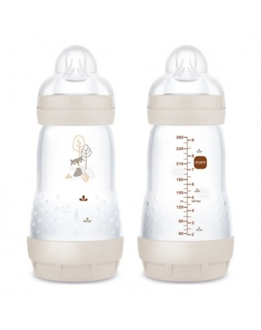 MAM, Easy Start Anti-Colic -tuttipullo, 260 ml, Ivory