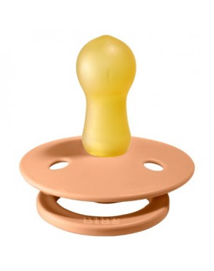 BIBS Colour, Taille 2 (6+ mois), Ronde - Latex, Tetine personnalisée