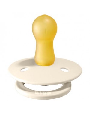 BIBS Colour, Taille 2 (6+ mois), Ronde - Latex, Tetine personnalisée