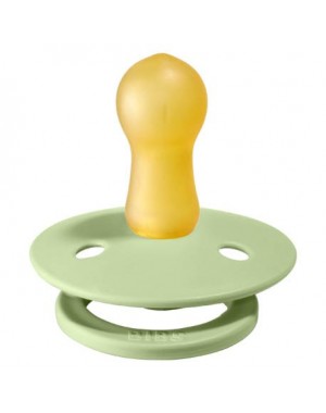 BIBS Colour, Taille 2 (6+ mois), Ronde - Latex, Tetine personnalisée