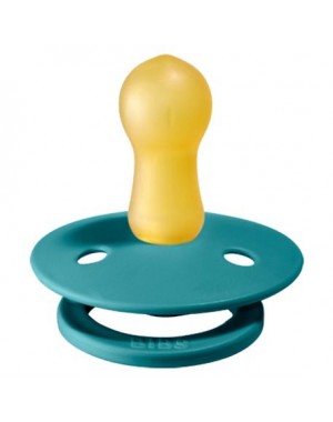 BIBS Colour, Taille 2 (6+ mois), Ronde - Latex, Tetine personnalisée
