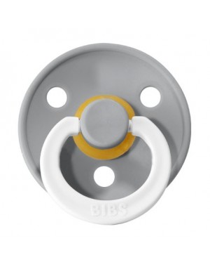 BIBS Colour, Taille 2 (6+ mois), Ronde - Latex, Tetine personnalisée