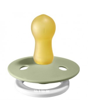 BIBS Colour, Taille 2 (6+ mois), Ronde - Latex, Tetine personnalisée