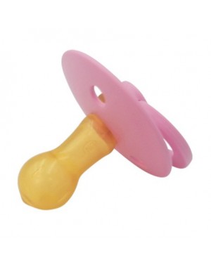 BIBS Colour, Taille 2 (6+ mois), Ronde - Latex, Tetine personnalisée