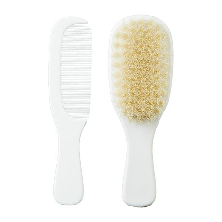 Mininor,  Peigne & brosse, Blanc