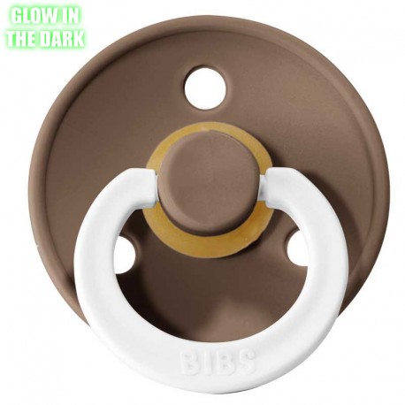 BIBS Colour Night, Taille 1 (0-6 mois), Ronde - Latex BIBS Colour Night, Taille 1 (0-6 mois), Ronde - Latex