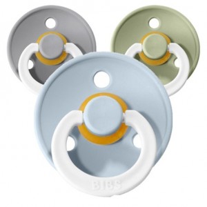 Bibs Colour Night, Taille 2 (6+ mois), Ronde - Latex
