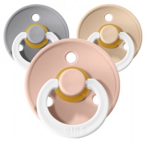 BIBS Colour Night, Taille 3 (18+ mois), Ronde - Latex
