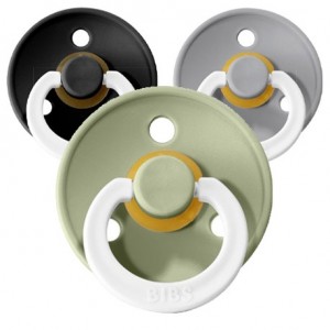 BIBS Colour Night, Taille 3 (18+ mois), Ronde - Latex