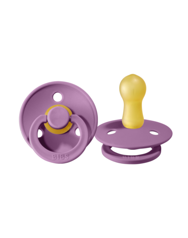 BIBS Colour - Lot de 2, Taille 2 (6+ mois), Arrondi - Latex