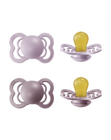 BIBS Supreme - Lot de 2,  Taille 1 (0-6 mois), Anatomique - Latex,