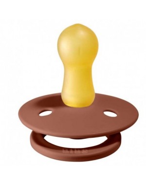 BIBS Colour, Taille 2 (6+ mois), Ronde - Latex, Tetine personnalisée