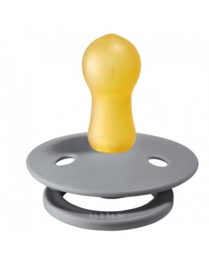 BIBS Colour, Taille 2 (6+ mois), Ronde - Latex, Tetine personnalisée