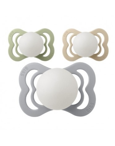 BIBS Supreme Night Glow, Taille 1 (0-6 mois),  Anatomique - Latex,