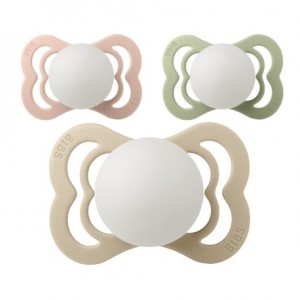 BIBS Supreme Night Glow, Taille 1 (0-6 mois),  Anatomique - Latex,