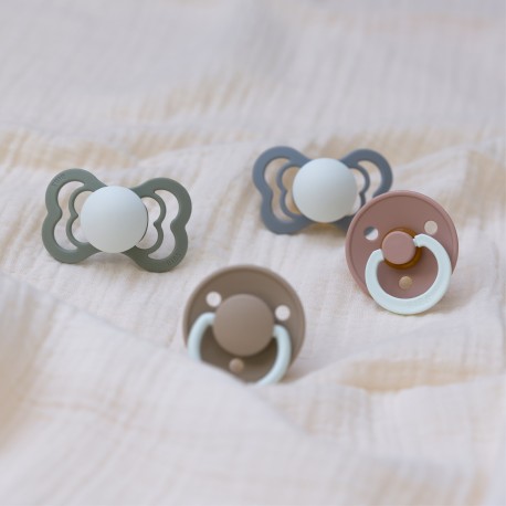 BIBS Supreme Night Glow, Taille 1 (0-6 mois),  Anatomique - Silicone