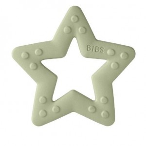 Bibs Baby Bitie, Anneau de dentition , Star, Sage