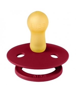 BIBS Colour, Taille 2 (6+ mois), Ronde - Latex, Tetine personnalisée