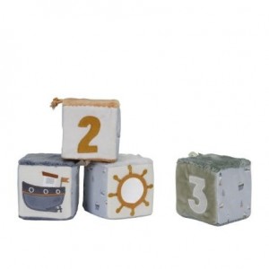 LITTLE DUTCH,  Cubes d’activité,  Sailors Bay, Bleu