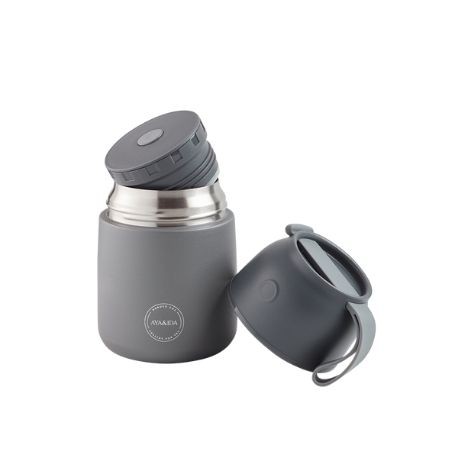 Aya&Ida,  Food’ie Lunch Box, 500 ml, Dark Grey
