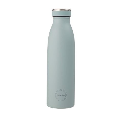 Aya&Ida,  Drinking Bottle, Gourde avec couvercle, 500 ml, Mint Green
