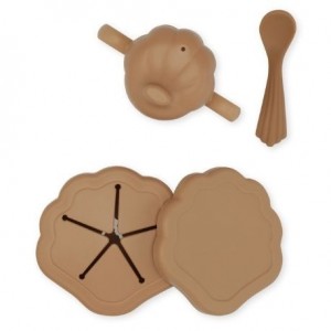 Konges Sløjd, Set coquillage, Set vaisselle 3 pièces, Bisquit, Disponible en différentes versions