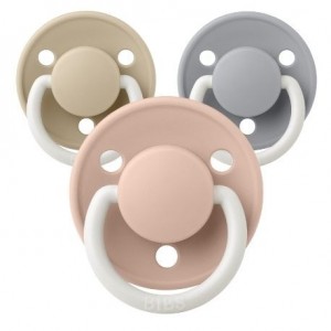 BIBS De Lux Night, Taille 1 (0-6 mois), Ronde - Latex