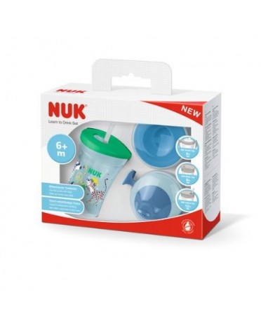NUK  Tasse d’apprentissage, Green,   6+m