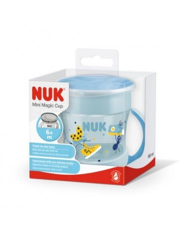 NUK  Mini Magic Cup, Tasse, Light blue, 6+m