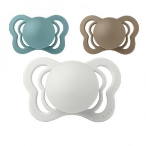Bibs Couture,  Taille 1 (0-6 m), Physiologique - Latex