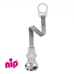 NIP - Attache-tétine, Gris