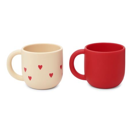 Konges Sløjd, Tasse, Lot de 2, Mon Grande Amour Konges Sløjd, Tasse, Lot de 2, Mon Grande Amour