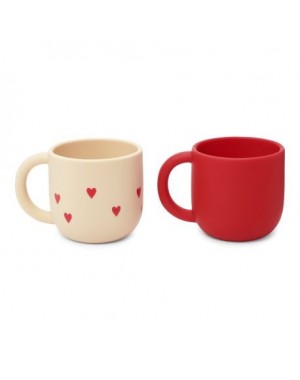 Konges Sløjd, Tasse, Lot de 2, Mon Grande Amour