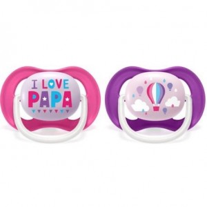 PHILIPS AVENT Ultra Air, Taille 2 (6-18 mois), Anatomique - Silicone