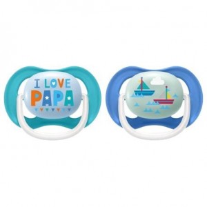 PHILIPS AVENT Ultra Air, Taille 2 (6-18 mois), Anatomique - Silicone