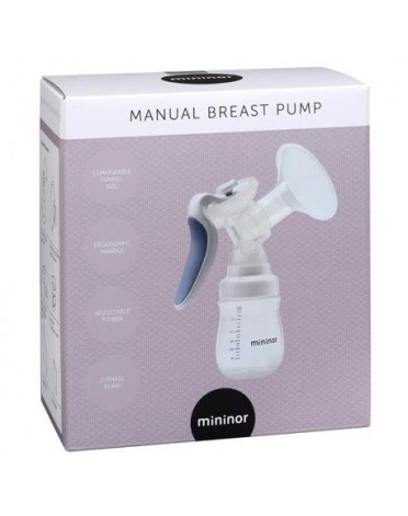 Mininor,  Tire-lait manuel, Blanc - Transparent