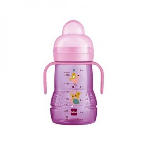 MAM,  Trainer, 220 ml., Pink