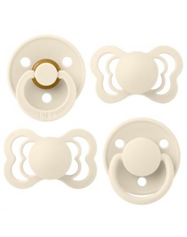 Bibs Try-it-collection, Tallie 2 (6+ mois), Ivory