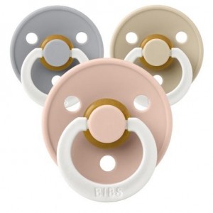 BIBS Colour Night, Taille 1 (0-6 mois), Physiologique - Latex