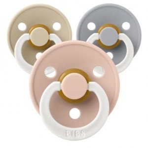 BIBS Colour Night, Taille 2 (6+ mois), Physiologique - Latex