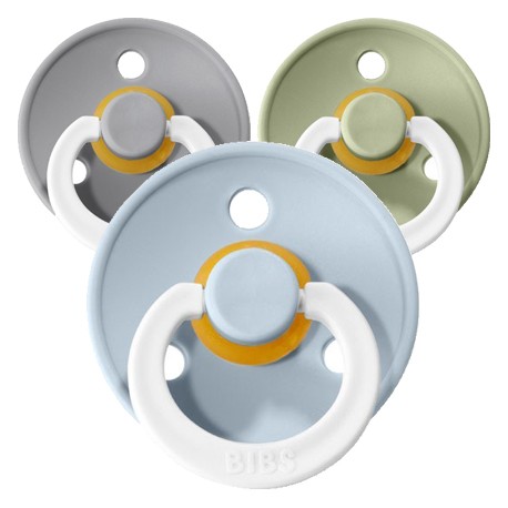 BIBS Colour Night, Taille 2 (6+ mois), Physiologique - Latex
